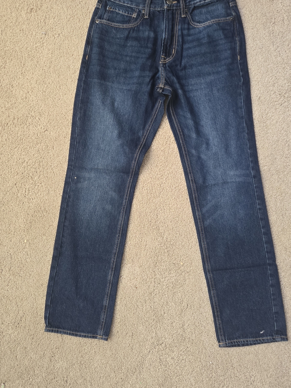 Old Navy Men's Dark Wash Straight Jeans 30x32